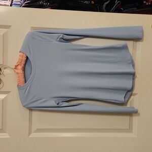 Pretty pale blue long sleeve